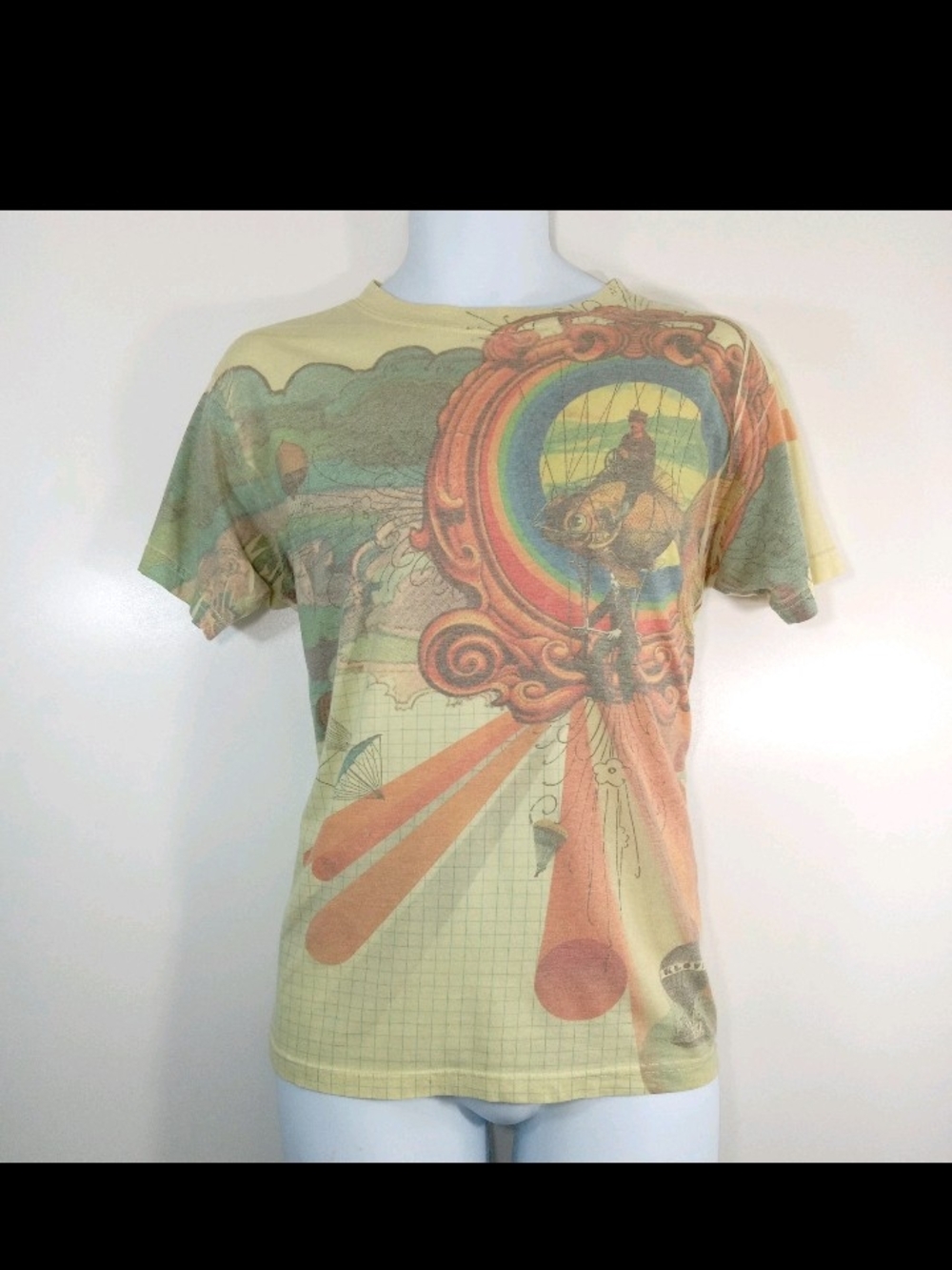 Klovis Balloon Men All Over Print Graphic Tee Mens